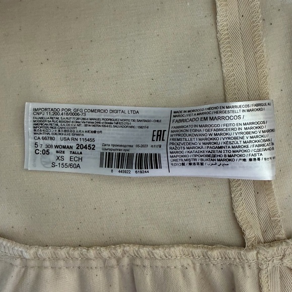 Mango Ruffled Cotton Mini-Skirt - Picture 9 of 12